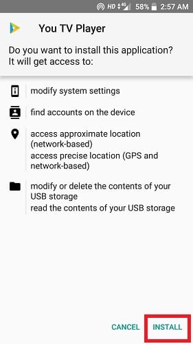 You tv player para Android